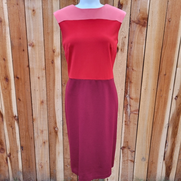Talbots Dresses & Skirts - Talbots Colorblocked Sleeveless Knit Dress Size 4